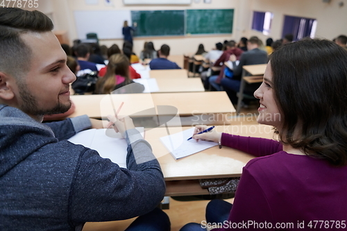 Image of Students Gruop In the uni Amphitheather