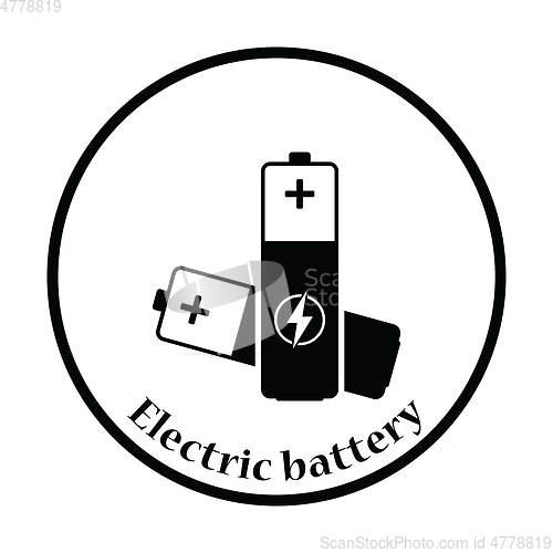 Image of Electric battery icon