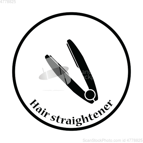 Image of Hair straightener icon