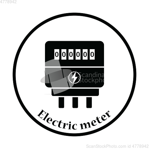 Image of Electric meter icon