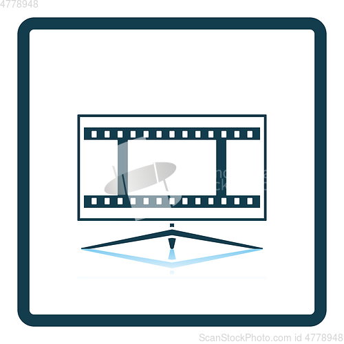 Image of Cinema TV screen icon