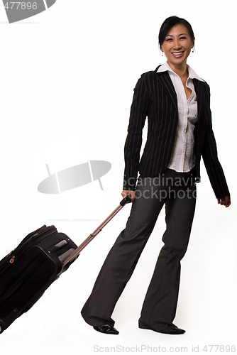 Image of Busy traveller