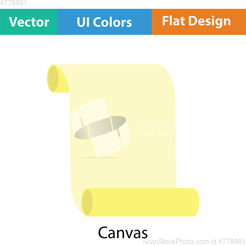 Image of Canvas scroll icon