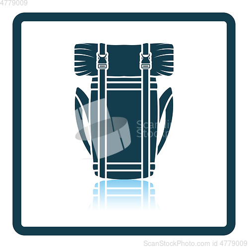 Image of Camping backpack icon