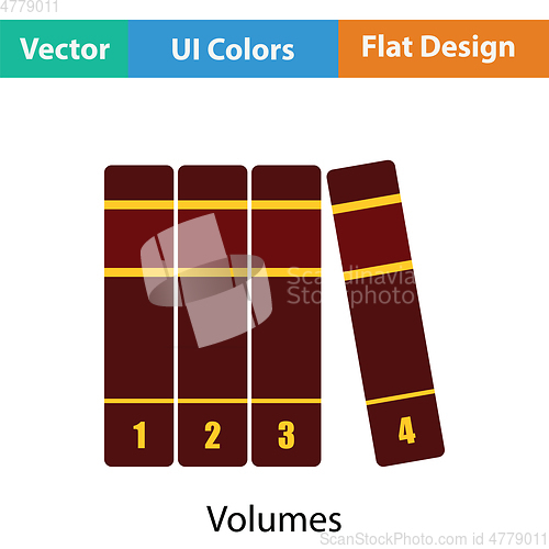 Image of Books volumes icon