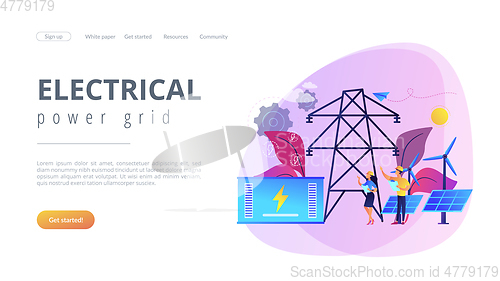 Image of Energy storage concept landing page.