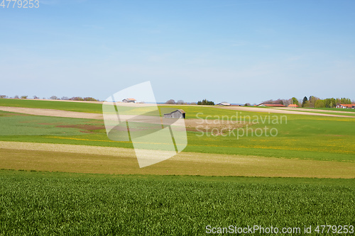 Image of bavarian landscape scenery