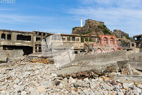 Image of Abandoned Gunkanjima in Nagasaki