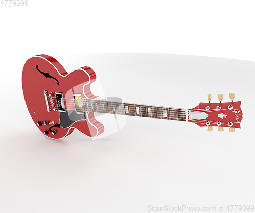 Image of A musical instrument vector or color illustration