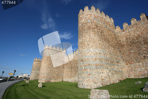 Image of Medieval city walls