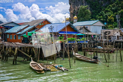 Image of Koh Panyi fishing village, Phang Nga Bay, Thailand