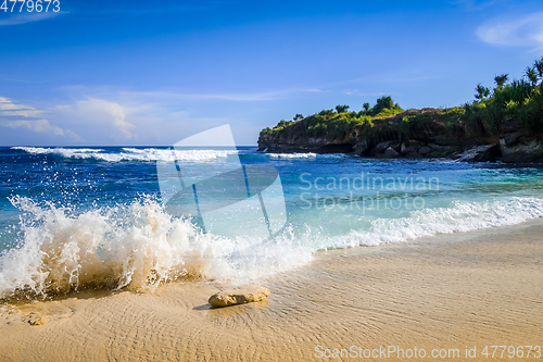 Image of Dream beach, Nusa Lembongan island, Bali, Indonesia