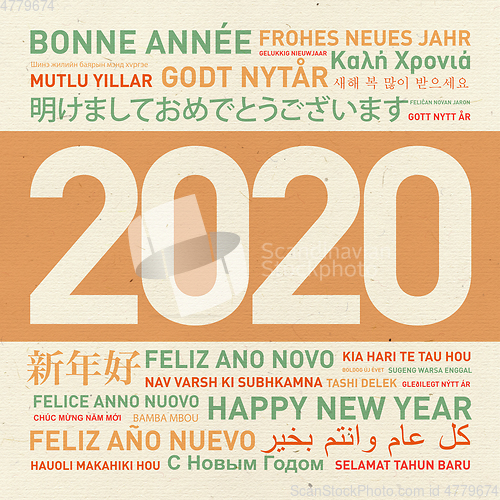 Image of Happy new year from the world