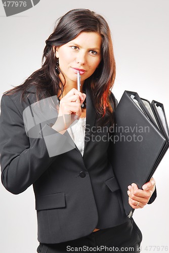 Image of A woman in the office