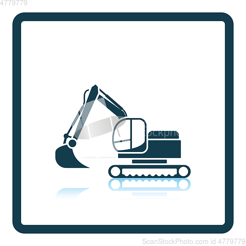 Image of Icon of construction excavator