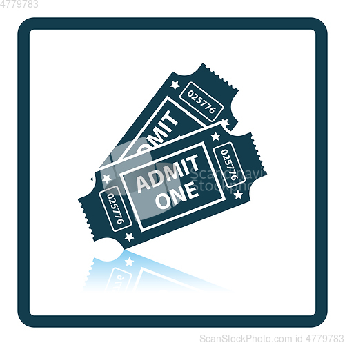 Image of Cinema tickets icon