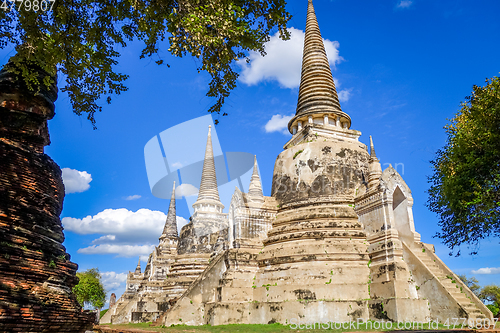 Image of Wat Phra Si Sanphet temple, Ayutthaya, Thailand