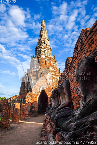 Image of Wat Chaiwatthanaram temple, Ayutthaya, Thailand