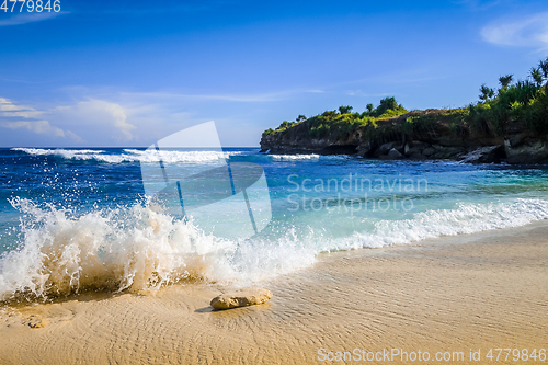 Image of Dream beach, Nusa Lembongan island, Bali, Indonesia