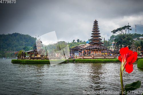 Image of Pura Ulun Danu Bratan temple, bedugul, Bali, Indonesia