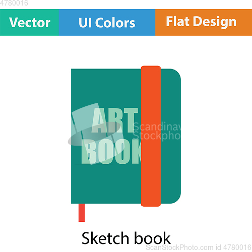 Image of Sketch book icon