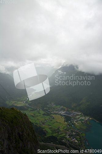 Image of View from Hoven Mountain, Nordfjord, Norway