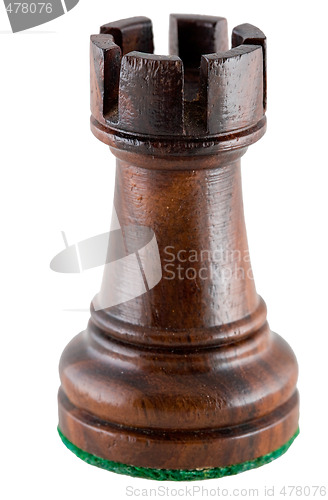 Image of Chess piece - black rook