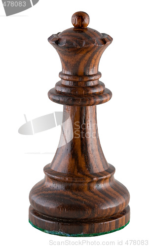 Image of Chess piece - black queen