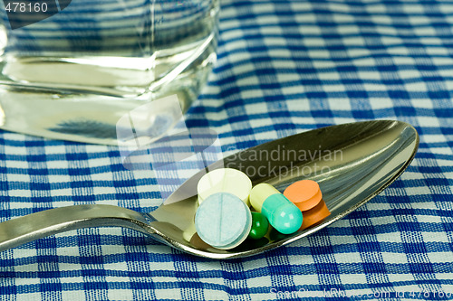 Image of Medicine on a spoon