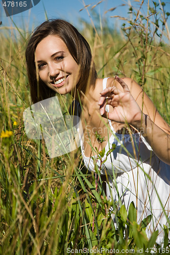 Image of Beautiful caucasian girl