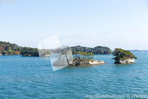 Image of Matsushima Islands in japan