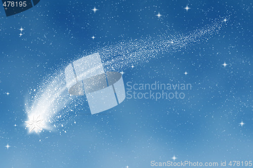 Image of shooting star