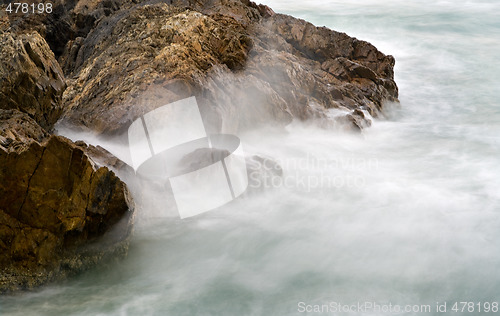 Image of soft water on rocks