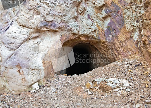 Image of old mine or cave