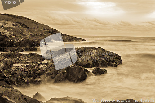 Image of soft water on rocks