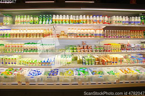 Image of shop of dairy products