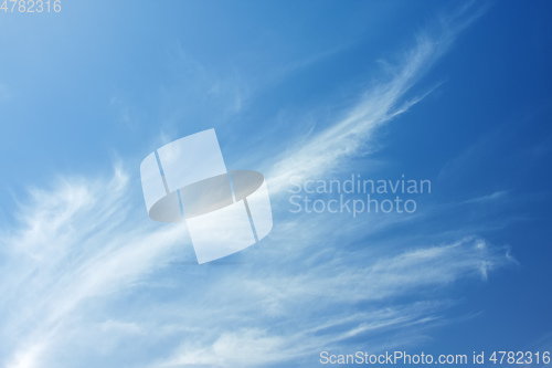 Image of bright sunny sky