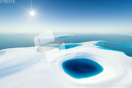 Image of north pole scenery