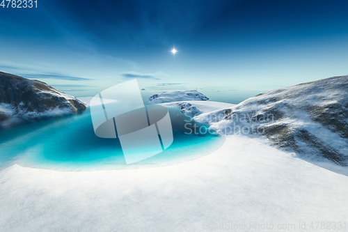 Image of north pole scenery