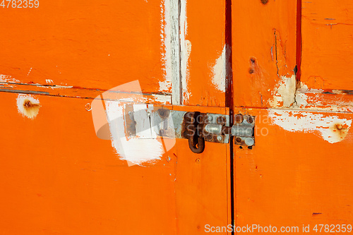 Image of old rusty lock