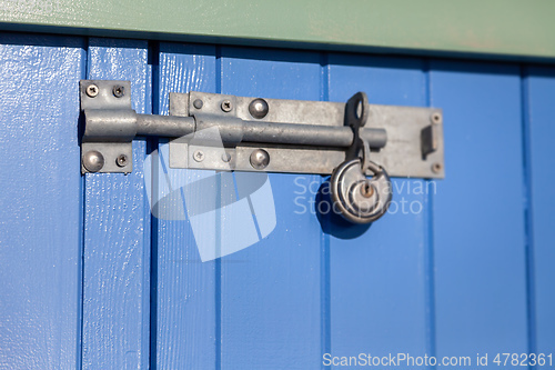 Image of old rusty lock