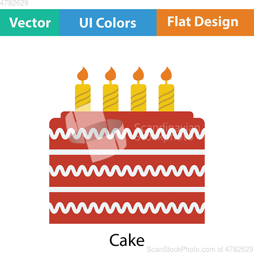 Image of Party cake icon