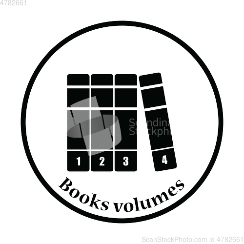 Image of Books volumes icon