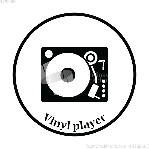 Image of Vinyl player icon