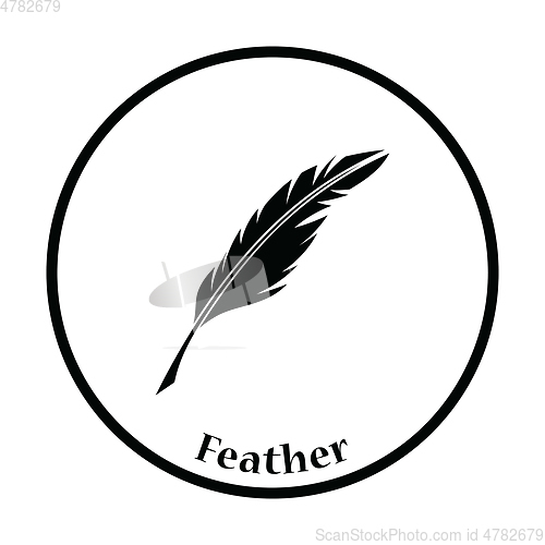 Image of Writing feather icon