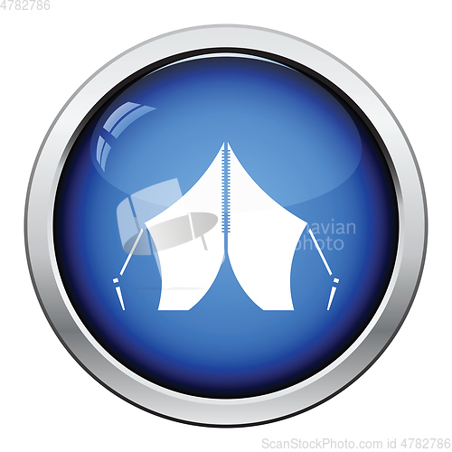 Image of Touristic tent icon