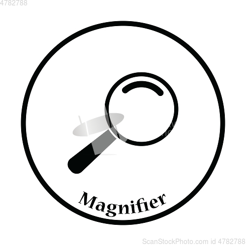 Image of Icon of magnifier