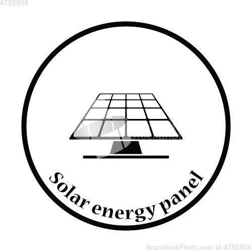 Image of Solar energy panel icon