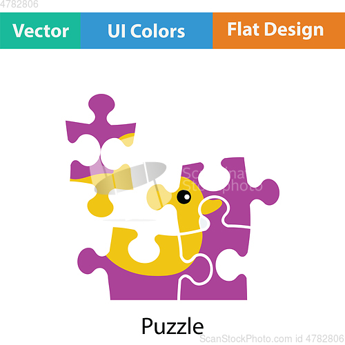 Image of Baby puzzle icon