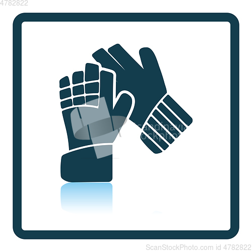 Image of Icon of football   goalkeeper gloves